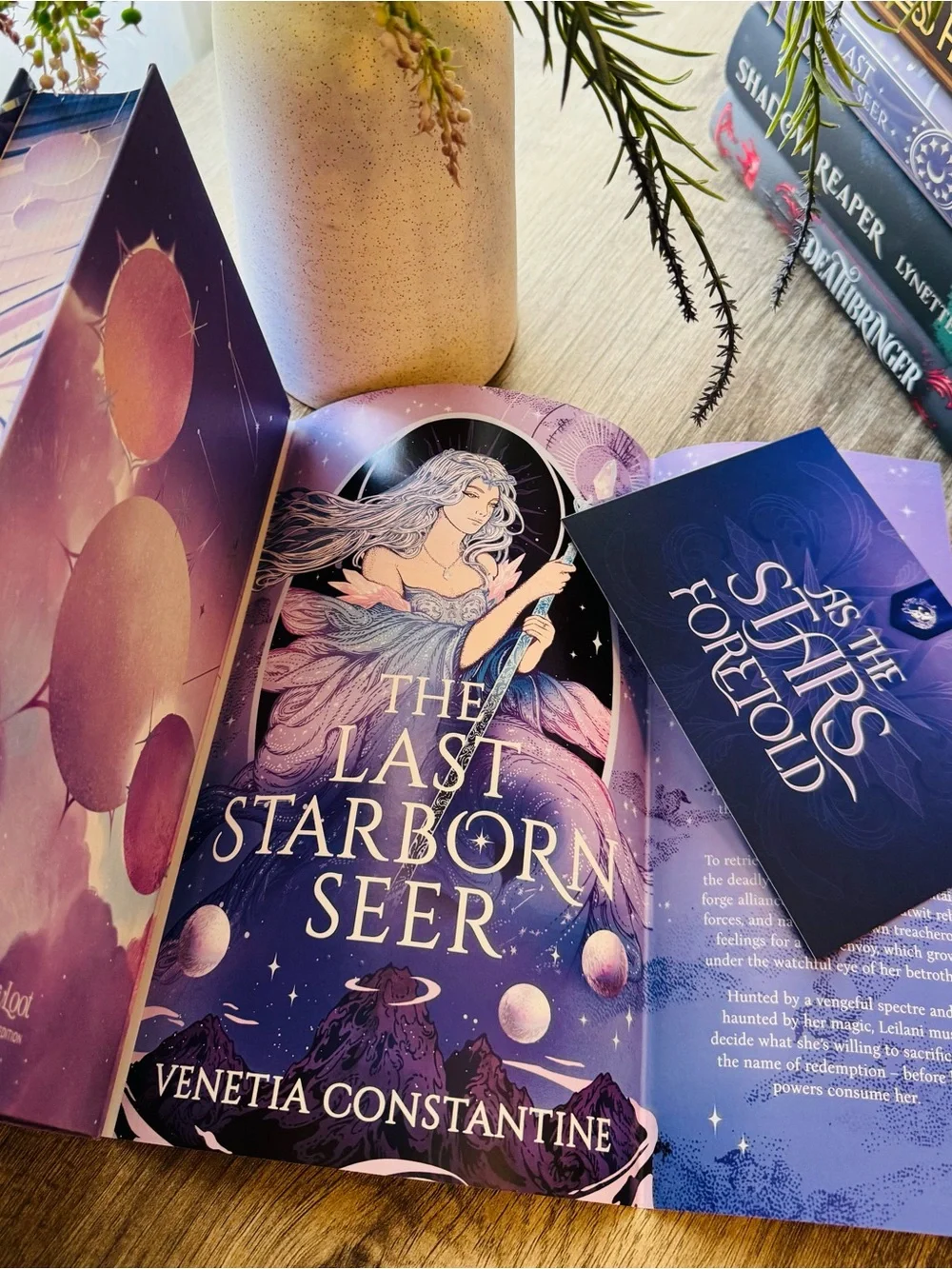 Fairyloot Exclusive Edition The Last Starborn Seer by Venetia Constantine